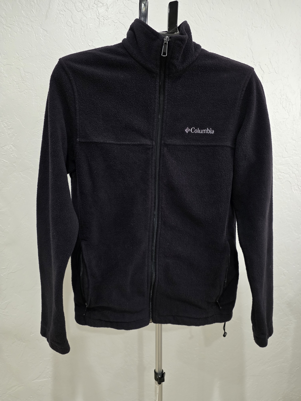 Columbia Men's Black Full-Zip Fleece Jacket